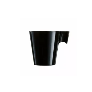 black espresso cup luminarc