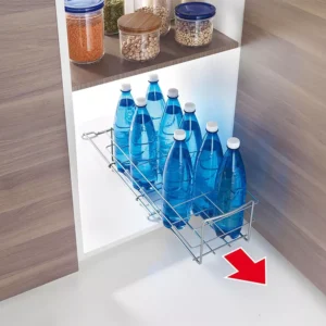 sliding bottle rack